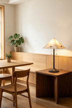 Zenith Alabaster Prism Table Lamp