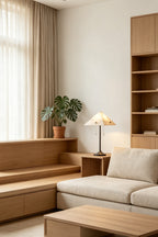 Zenith Alabaster Prism Table Lamp