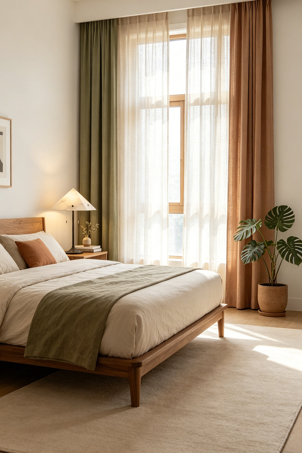 Zenith Alabaster Prism Table Lamp
