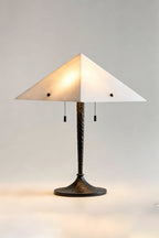 Zenith Alabaster Prism Table Lamp