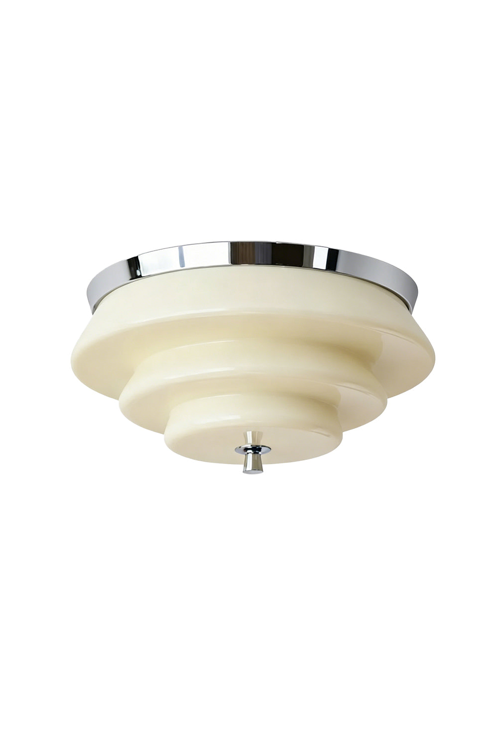 Ziggurat Horizon Glass Ceiling Light