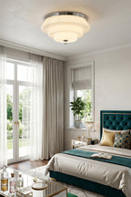 Ziggurat Horizon Glass Ceiling Light