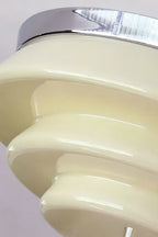 Ziggurat Horizon Glass Ceiling Light