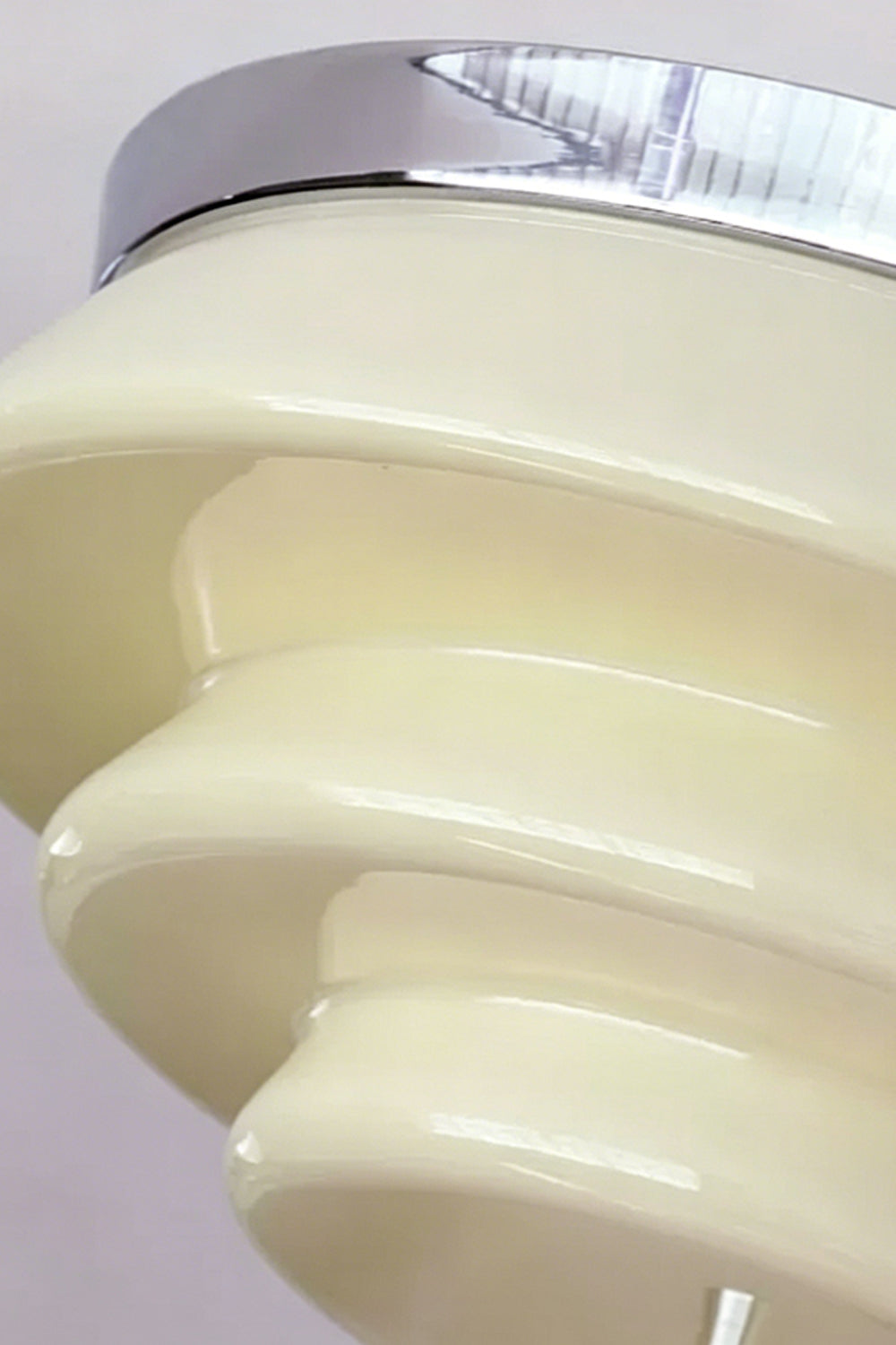 Ziggurat Horizon Glass Ceiling Light